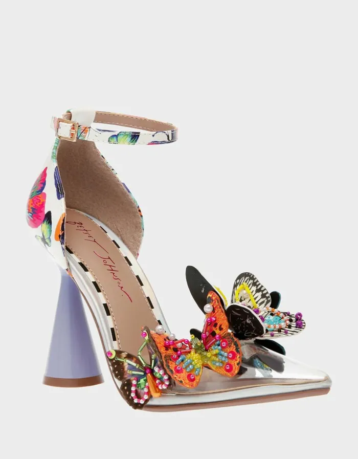 Women GIDELLE WHITE MULTI White Multi Betsey Johnson