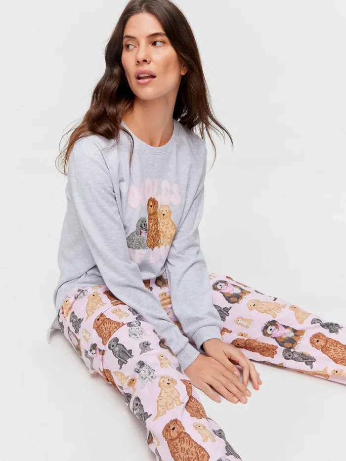 Women Groodle Easy Pj Pant Multi Peter Alexander Pants