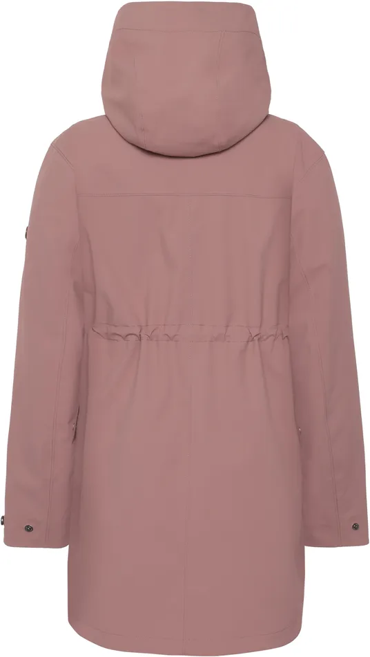 Women Gwen Parka Faded Wine Didriksons Spring Jackets