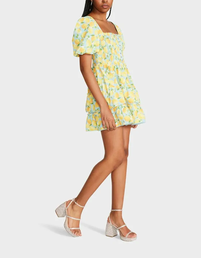 Women HALEY MINI DRESS BLUE Betsey Johnson