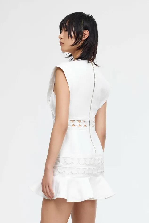 Women HEATHCOTE MINI DRESS Ivory Acler Bridal Minis