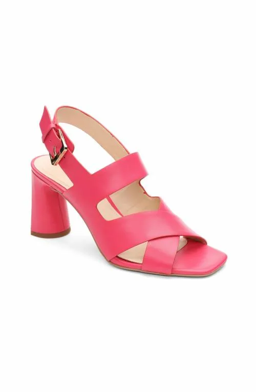 Women Heels Liverpool Los Angeles Paramount Cross Strap Heel Pink Punch