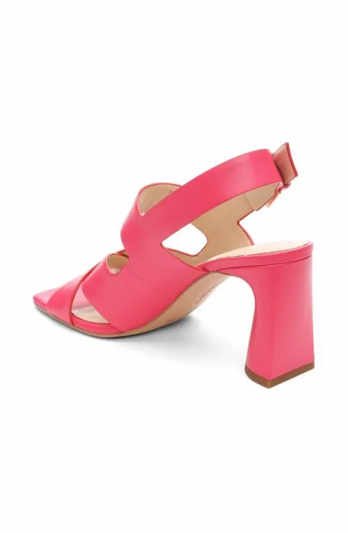 Women Heels Liverpool Los Angeles Paramount Cross Strap Heel Pink Punch