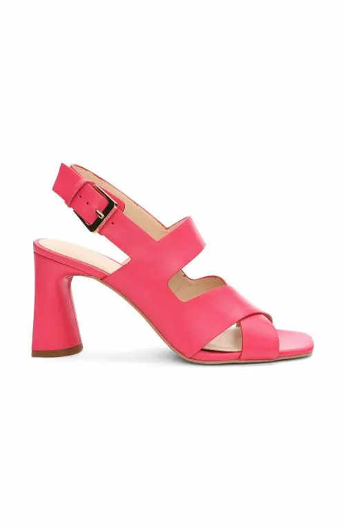 Women Heels Liverpool Los Angeles Paramount Cross Strap Heel Pink Punch