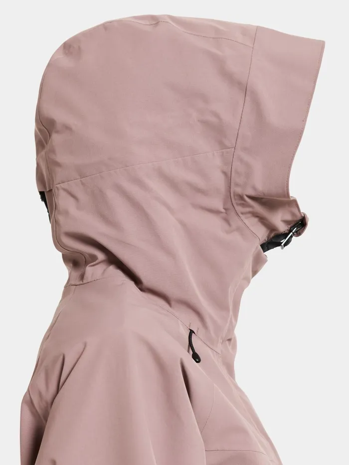 Women Ilma Parka Oyster Lilac Didriksons Spring Jackets