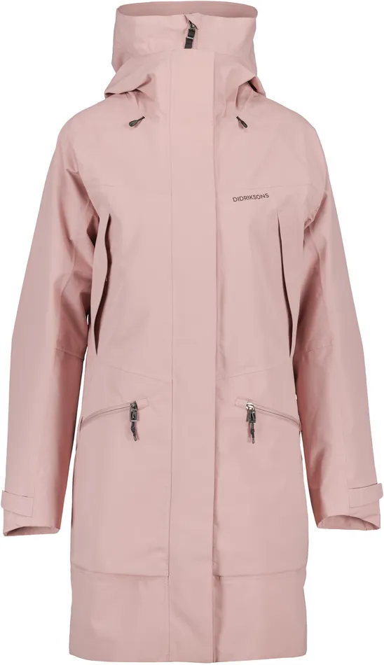 Women Ilma Parka Oyster Lilac Didriksons Spring Jackets