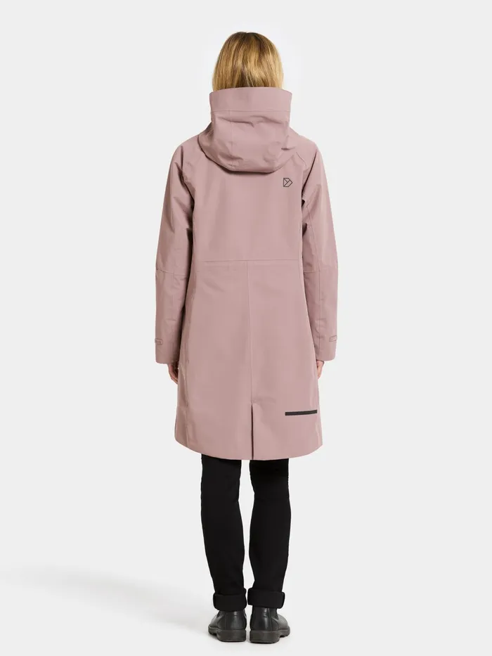 Women Ilma Parka Oyster Lilac Didriksons Spring Jackets