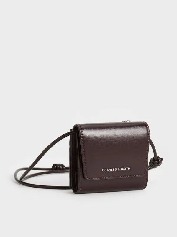 Women Irie Small Wallet 8211 Plum CHARLES and KEITH Small Wallets