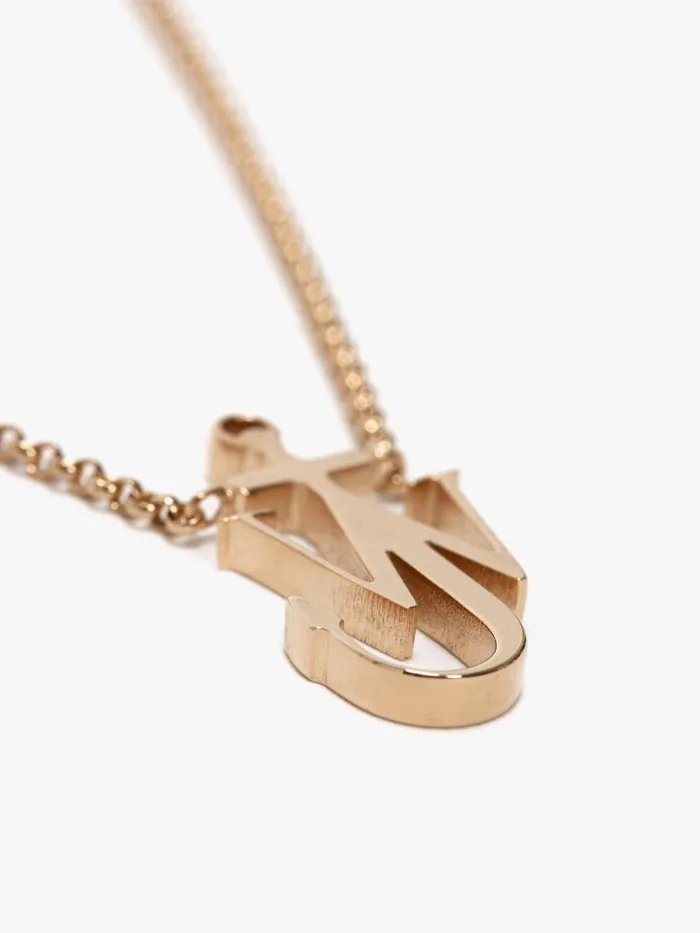 Women JEWELLERY JW Anderson ANCHOR PENDANT NECKLACE Gold Women JEWELLERY JW Anderson ANCHOR PENDANT NECKLACE Gold