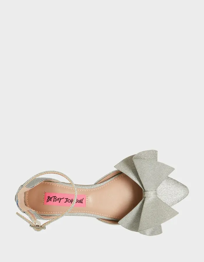 Women KIDS039 NOBLE SILVER Silver Betsey Johnson