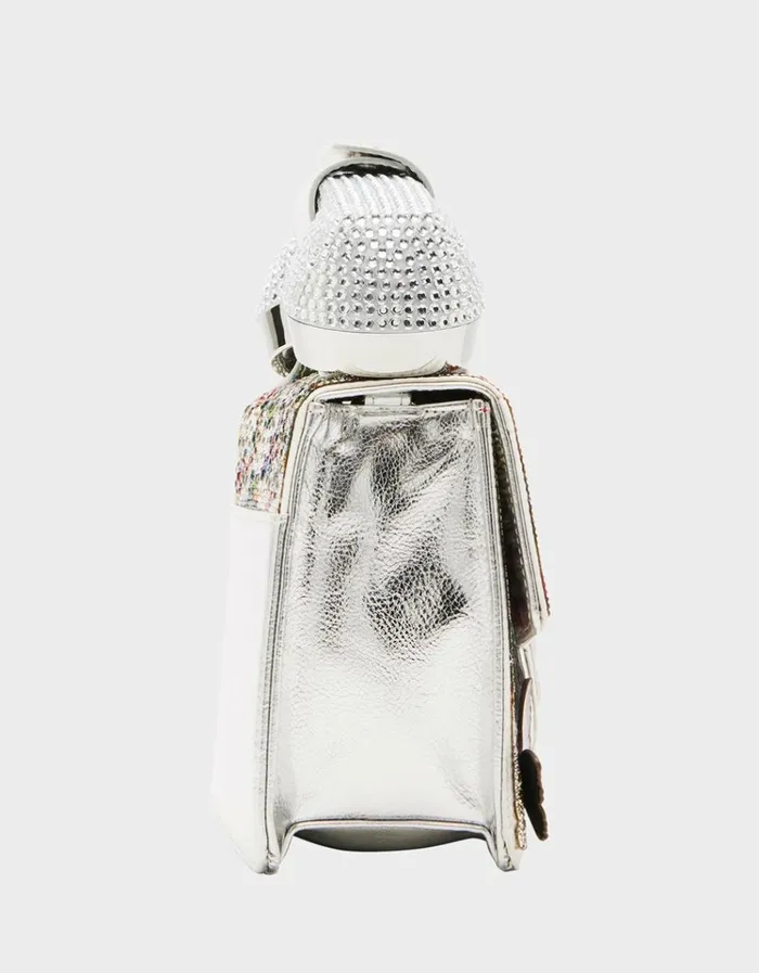 Women KITSCH BUTTERFLY PHONE BAG SILVERMULTI Silvermulti Betsey Johnson Women KITSCH BUTTERFLY PHONE BAG SILVERMULTI Silvermulti Betsey Johnson