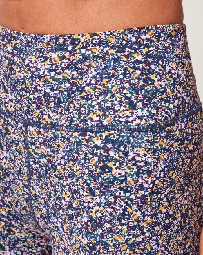 Women Leggings TravisMathew WHERE IT COUNTS LEGGING Cream Multi