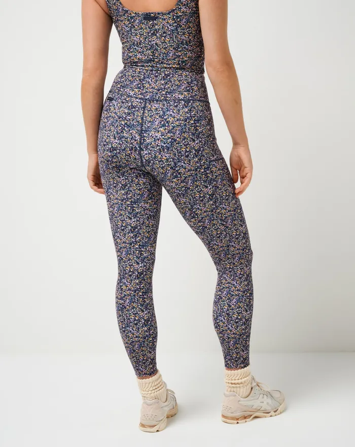 Women Leggings TravisMathew WHERE IT COUNTS LEGGING Cream Multi