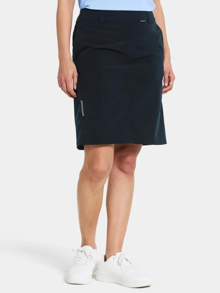 Women Liv Skirt Dark Night Blue Didriksons Skirts