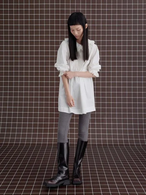 Women Lorde SquareToe KneeHigh Boots 8211 Burgundy CHARLES and KEITH Boots