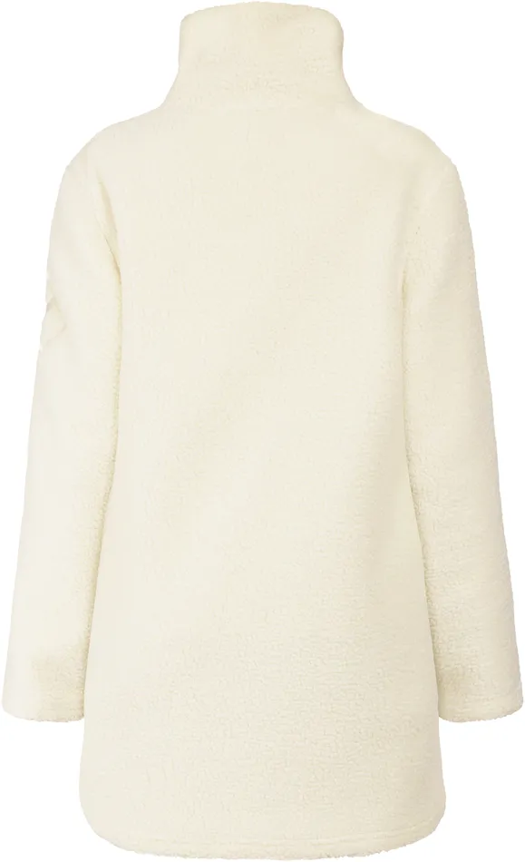 Women Marina HalfZip White Foam Didriksons Autumn Jackets
