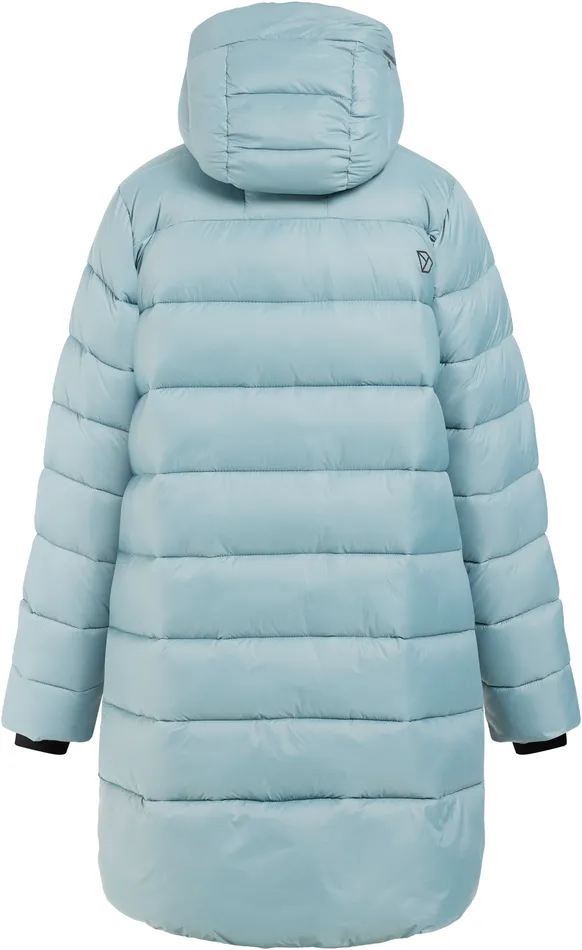 Women Marion Parka Factory Blue Didriksons Autumn Jackets