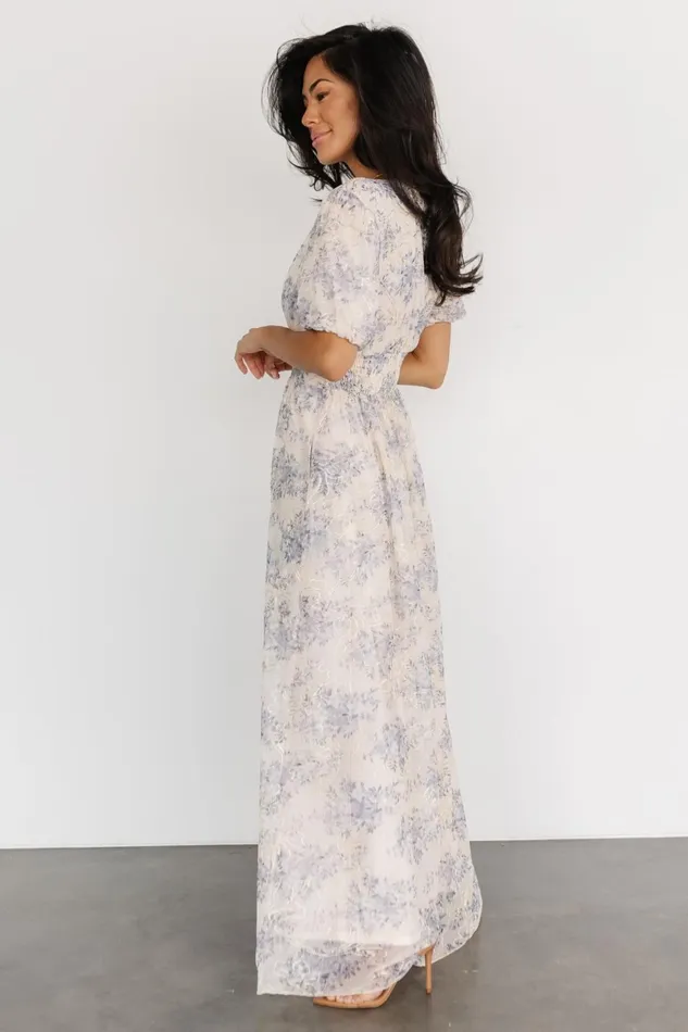 Women Maxi Dresses Baltic Born Ardley Maxi Dress Cream Blue