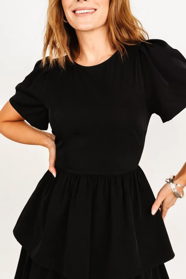 Women Maxi Dresses Baltic Born Cadenza Tiered Maxi Dress Black Women Maxi Dresses Baltic Born Cadenza Tiered Maxi Dress Black