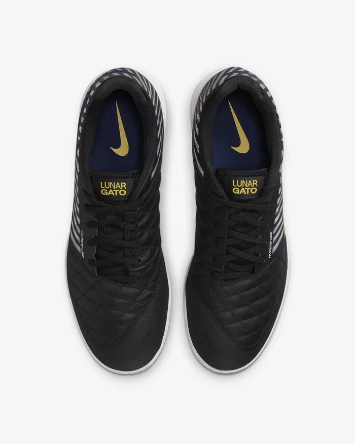WomenMen Nike All Shoes Lunar Gato II Blackblackvivid Sulphurmidnight Navy
