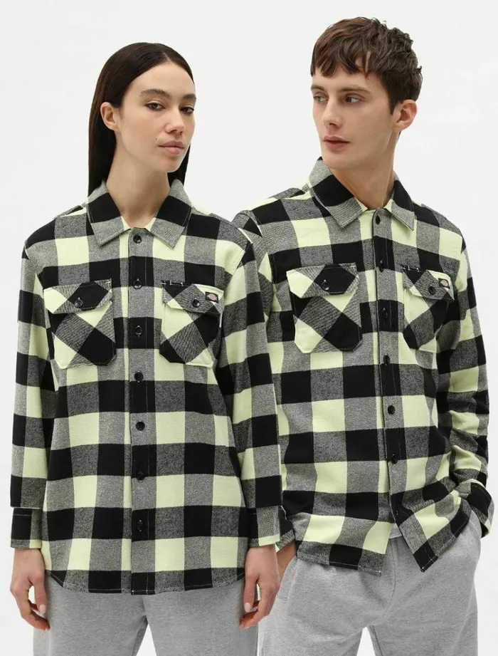 WomenMen Shirts Dickies New Sacramento Shirt Mellow Green