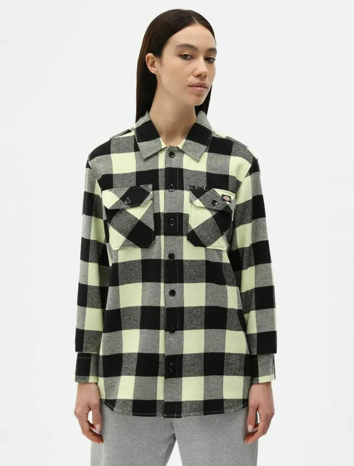 WomenMen Shirts Dickies New Sacramento Shirt Mellow Green