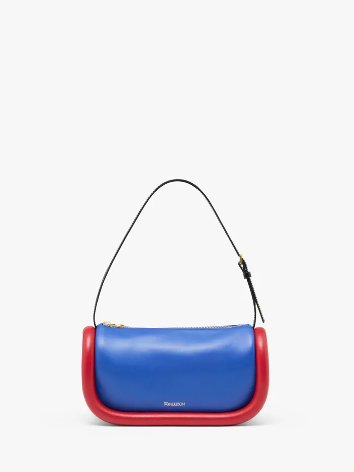WomenMen Shoulder Bags JW Anderson BUMPER15 LEATHER SHOULDER BAG Bluered