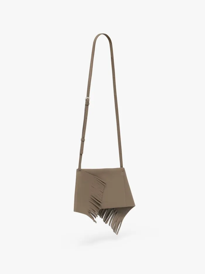 WomenMen Shoulder Bags JW Anderson MINI SCARF BAG 8211 SUEDE SHOULDER BAG Cobblestone WomenMen Shoulder Bags JW Anderson MINI SCARF BAG 8211 SUEDE SHOULDER BAG Cobblestone