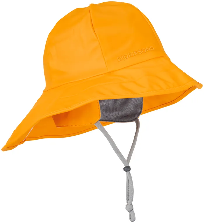 WomenMen Southwest Hat Galon Saffron Yellow Didriksons Waterproof Hats