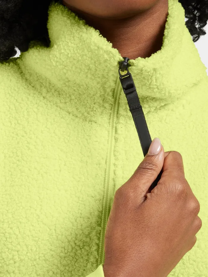 Women Monia Half Zip Light Avocado Didriksons Spring Jackets