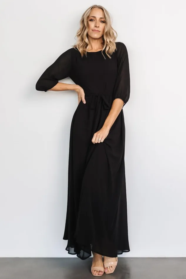 Women Mother Of The Bride Baltic Born Rebecca Maxi Dress Black