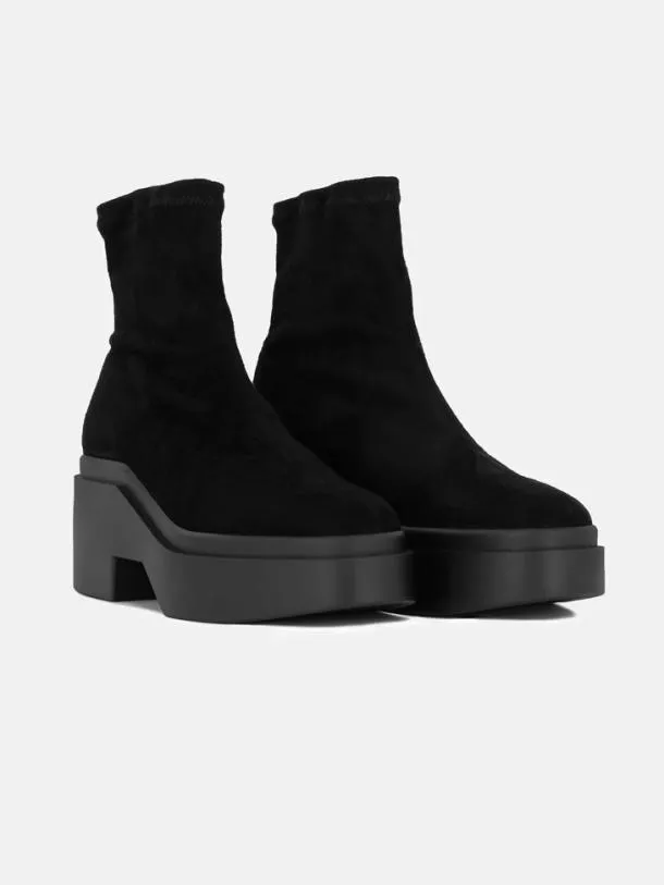 Women NELLE Suede Black Clergerie Ankle Boots