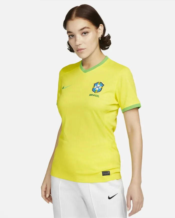 Women Nike All Clothing Brazil 2023 Stadium Home Dynamic Yellowgreen Sparkgreen Spark Women Nike All Clothing Brazil 2023 Stadium Home Dynamic Yellowgreen Sparkgreen Spark