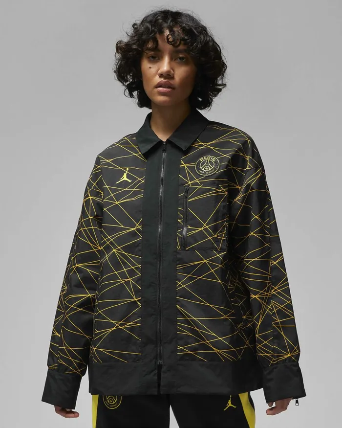 Women Nike All Clothing Paris SaintGermain Blacktour Yellow