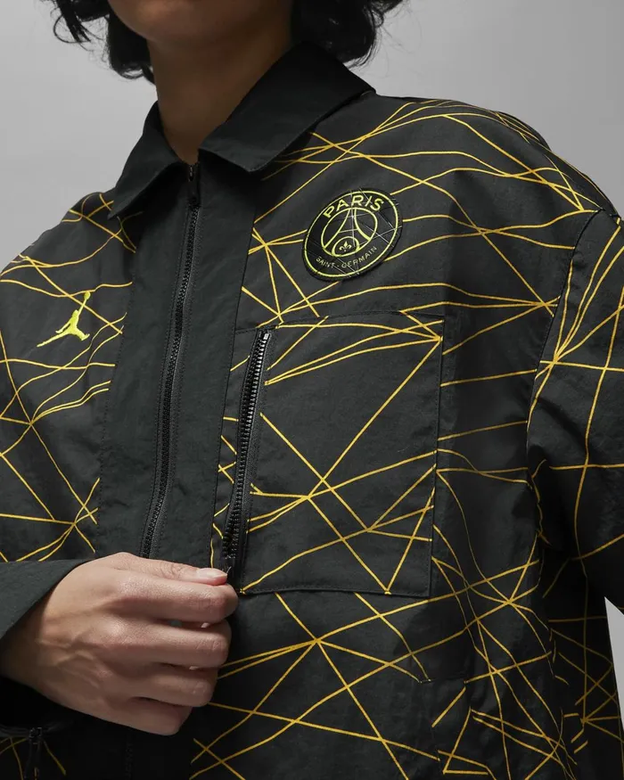 Women Nike All Clothing Paris SaintGermain Blacktour Yellow