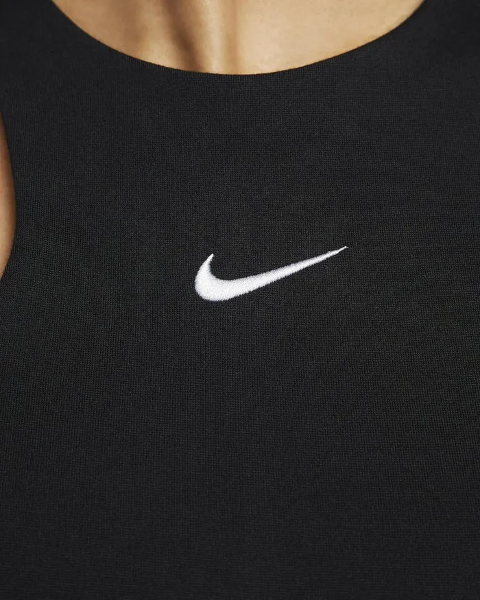Women Nike All Clothing Sportswear Essential Blackwhite