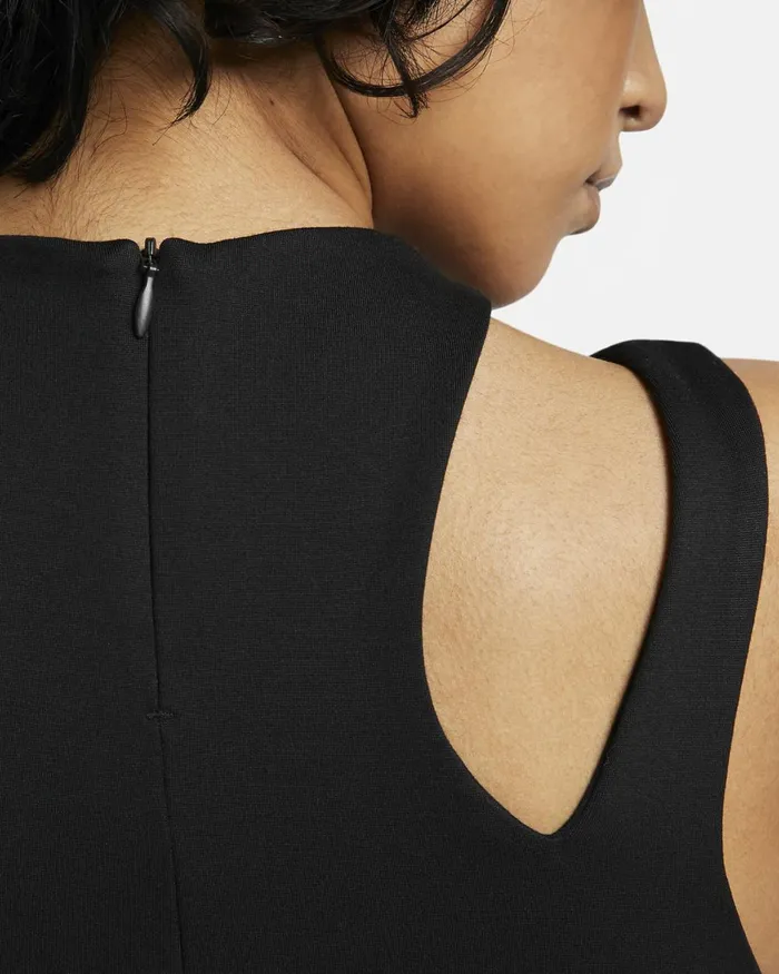 Women Nike All Clothing Sportswear Essential Blackwhite