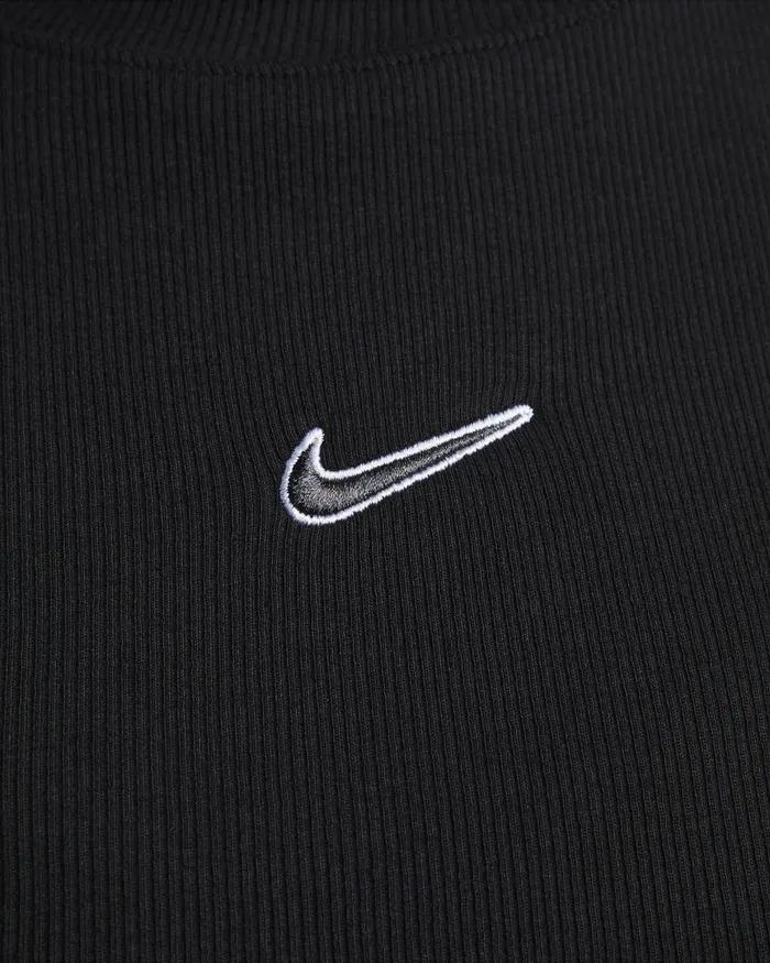 Women Nike Tops And TShirts Sportswear Blackwhite