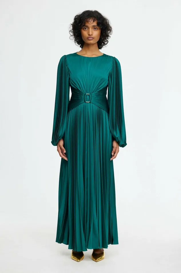 Women NORSEMAN MIDI DRESS Myrtle Green Acler Midi Dresses
