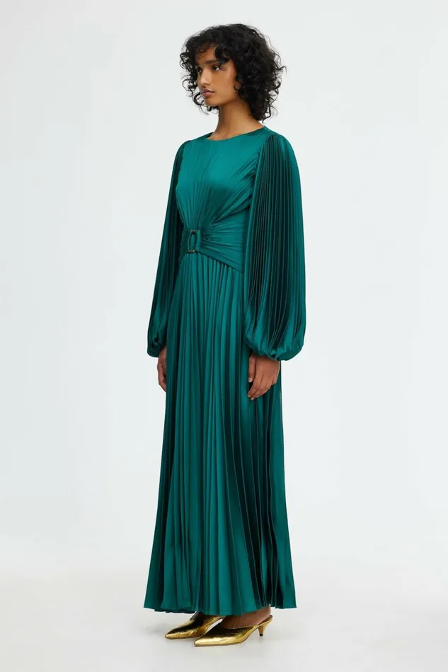 Women NORSEMAN MIDI DRESS Myrtle Green Acler Midi Dresses