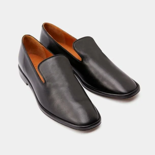 Women OLYMPIA Black Clergerie Loafers and Moccasins