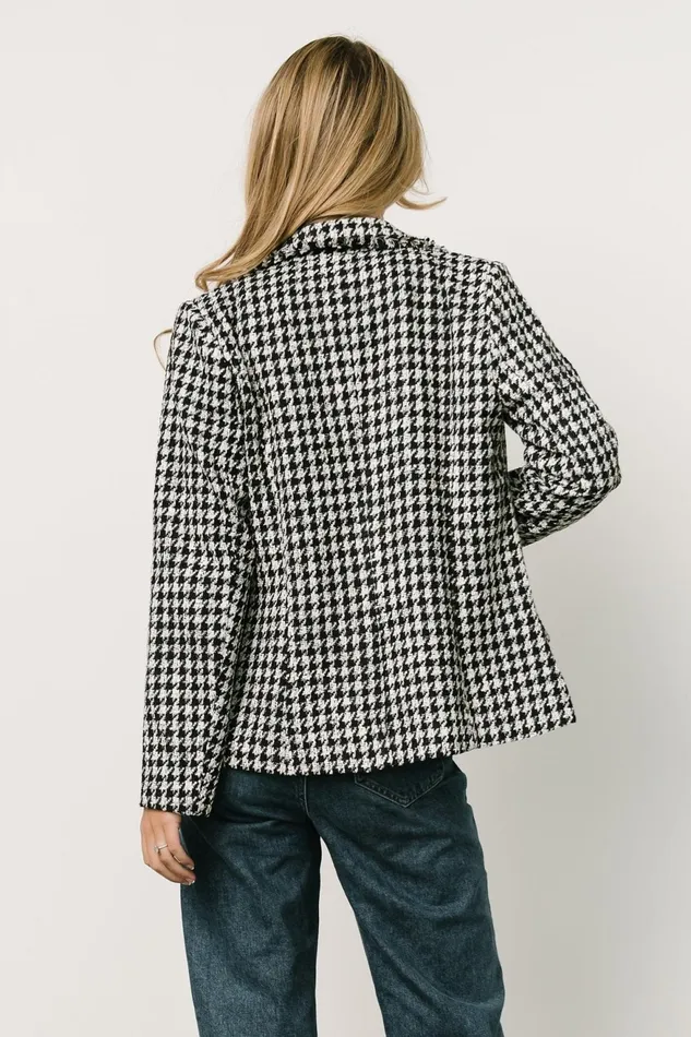 Women Outerwear Baltic Born Ginerva Blazer Black Ivory Women Outerwear Baltic Born Ginerva Blazer Black Ivory