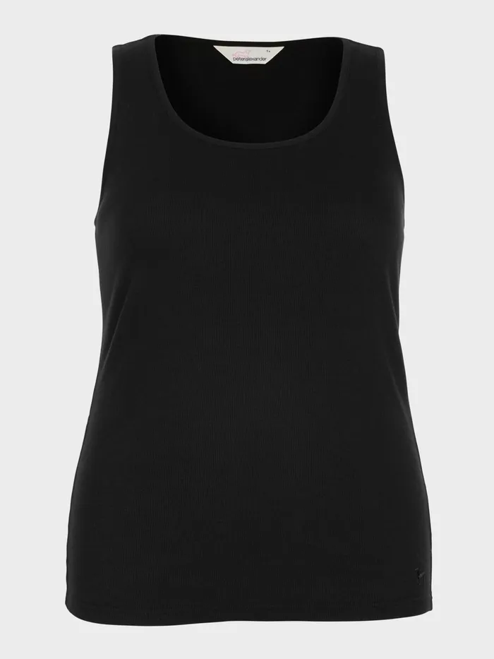 Women PA Plus Classic Tank With Shelf Bra Pink Peter Alexander Classic Tops