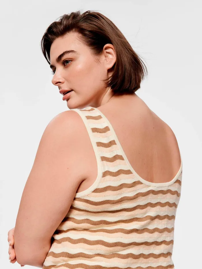 Women PA Plus Knit Crop Multi Peter Alexander Tops