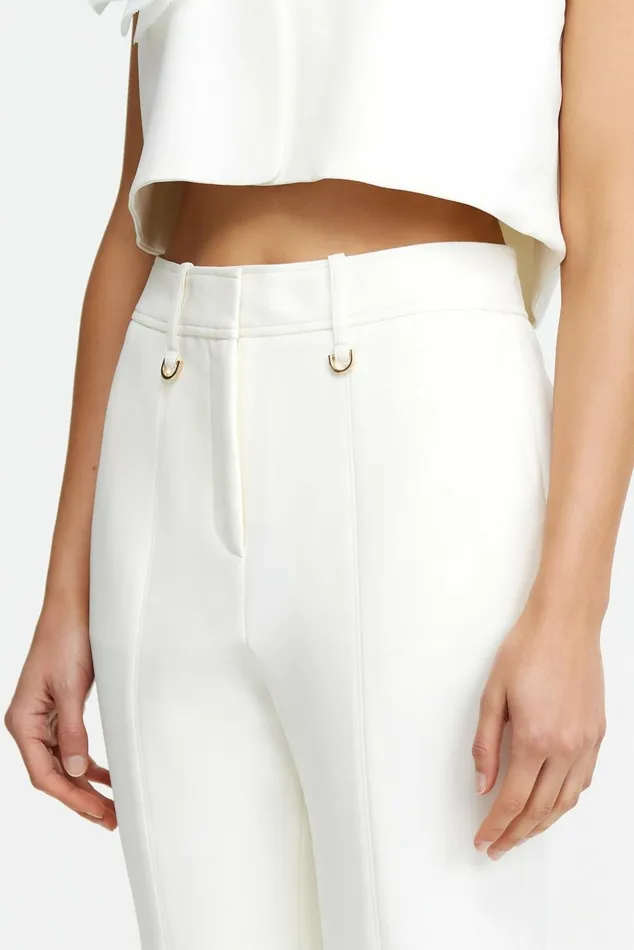 Women PADWORTH PANT Ivory Acler Pants