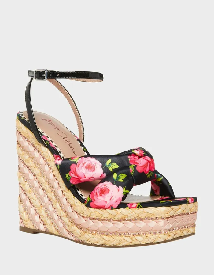 Women PANSIE BLACK MULTI Black Multi Betsey Johnson