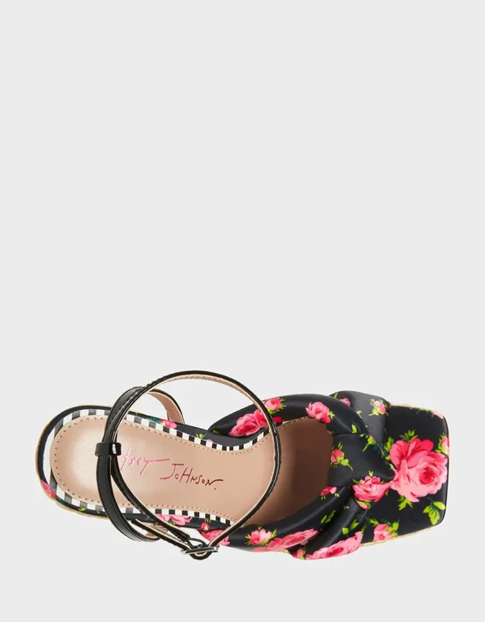 Women PANSIE BLACK MULTI Black Multi Betsey Johnson