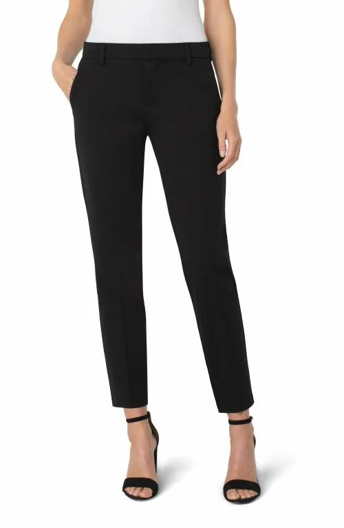 Women Pants Liverpool Los Angeles Kelsey Knit Trouser Super Stretch Black