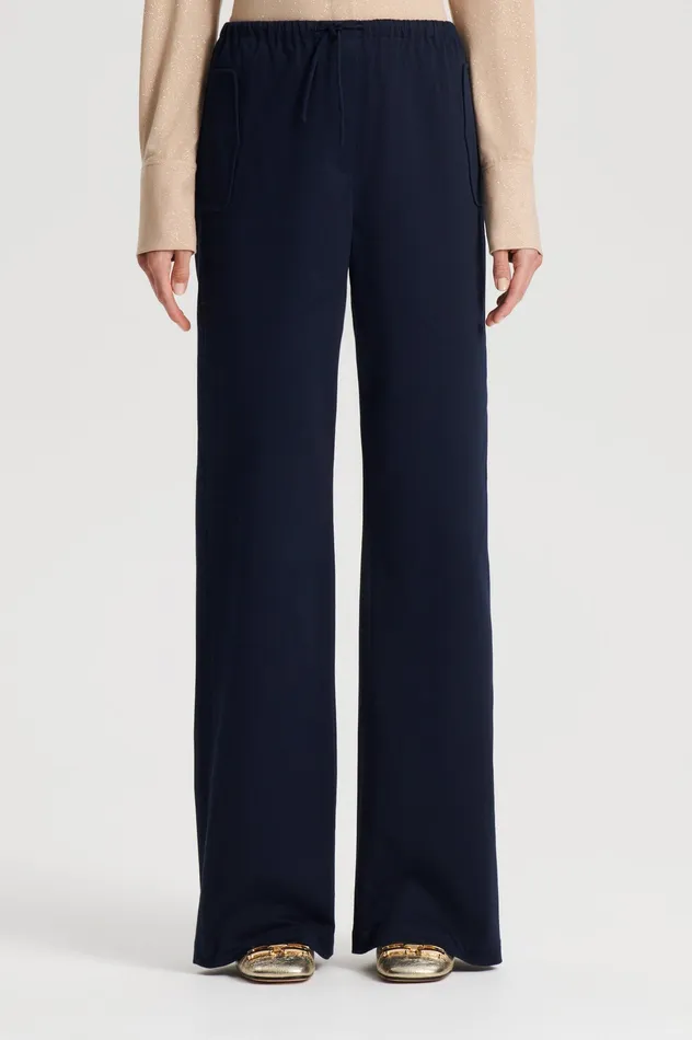 Women POCKET CARGO NAVY Trousers Scanlan Theodore Women POCKET CARGO NAVY Trousers Scanlan Theodore