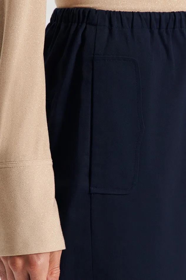 Women POCKET CARGO NAVY Trousers Scanlan Theodore Women POCKET CARGO NAVY Trousers Scanlan Theodore